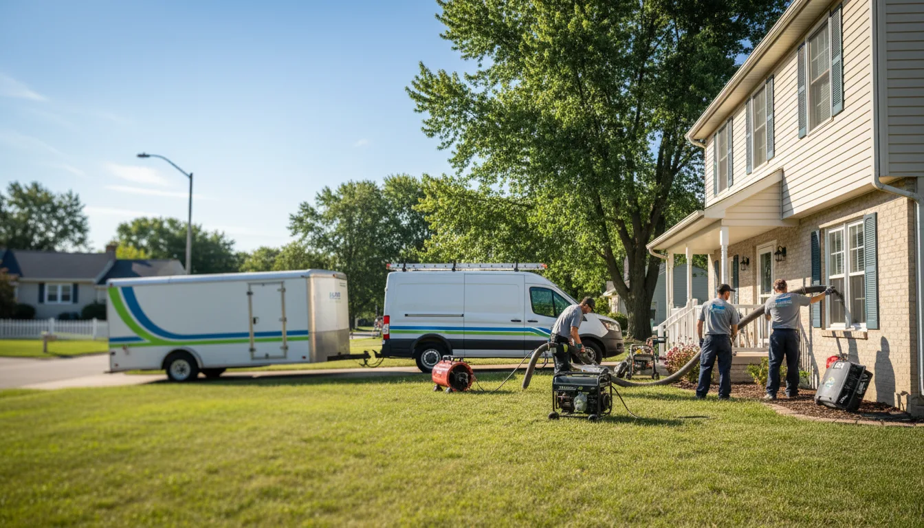 Flooded Basement Restoration And Cleanup With Repair in Parish, NY near me